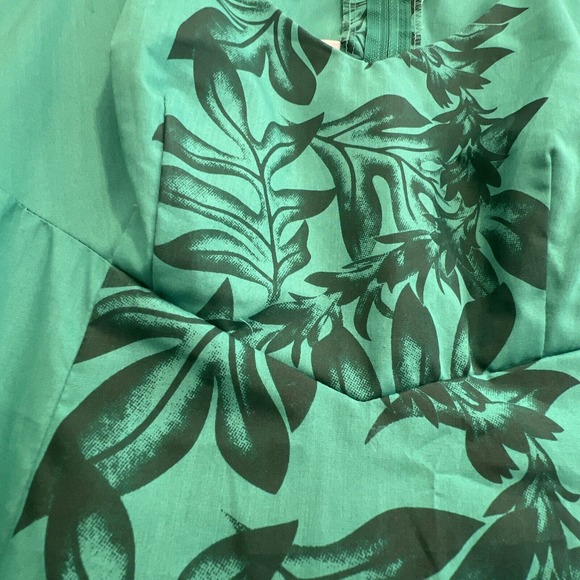 Princess Kaiulani Hawaiian Muumuu Size 10 Retro - Picture 3 of 7
